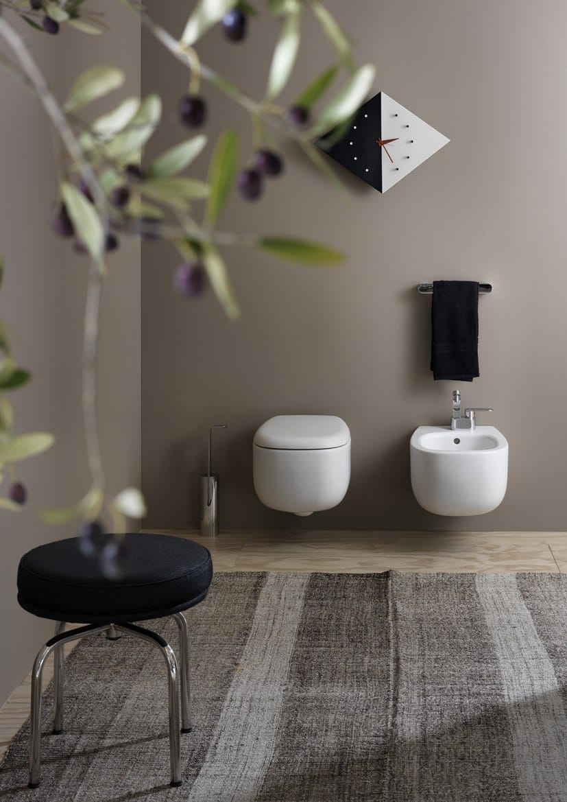 Керамический подвесной туалет Ceramica Flaminia Bonola ARCH-00060302 - Вид №5