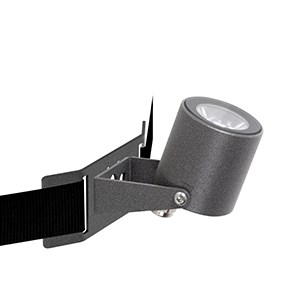 MaxiSegno Spot Strap RD 24V Ghidini Микропроекторы - Power Hub .05 Темно-Cерый (Матовый)