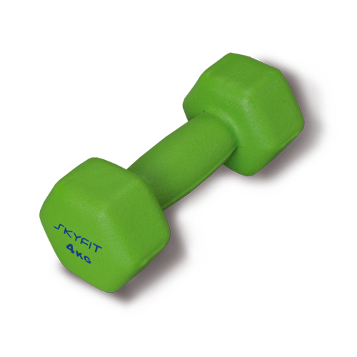4 КГ Гантель в неопреновой оболочке skyfit 4 кг SkyFit  - Вид №1