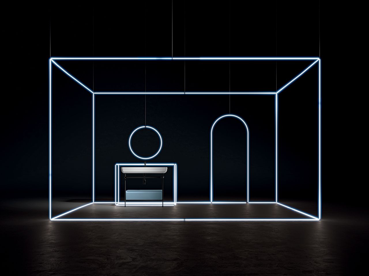 Напольная раковина из нержавеющей стали и дерева Axa Legacy ARCH-00123891 - Вид №8