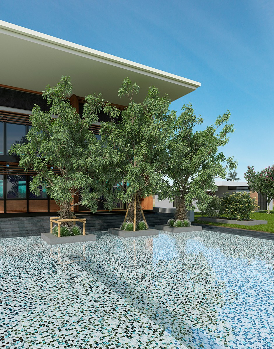 Мозаика Vidrepur Nature: Гармония Природы в Вашем Интерьере STP-ST436 INCOLOR - Вид №1