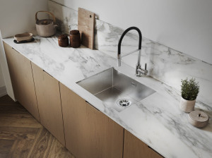 Раковина из нержавеющей стали с одной чашей