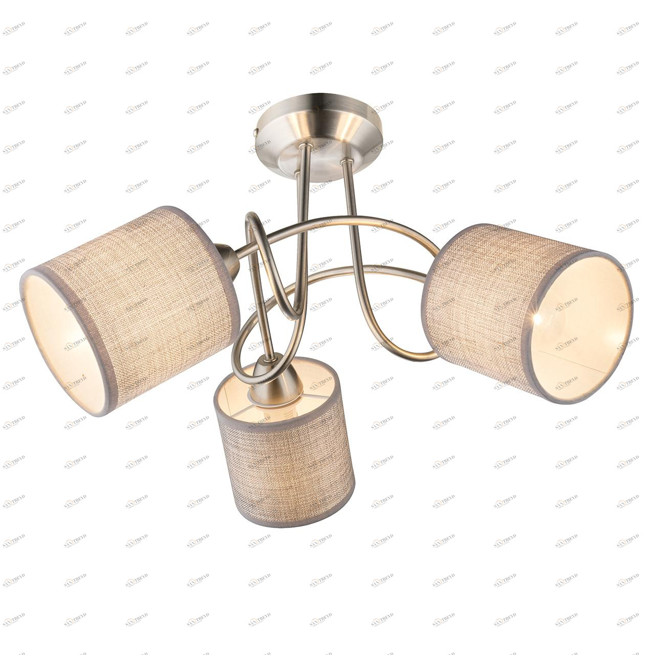 Потолочная люстра Globo Paco 15185-3D GLOBO PACO 109101 Серый Ceramica Globo 