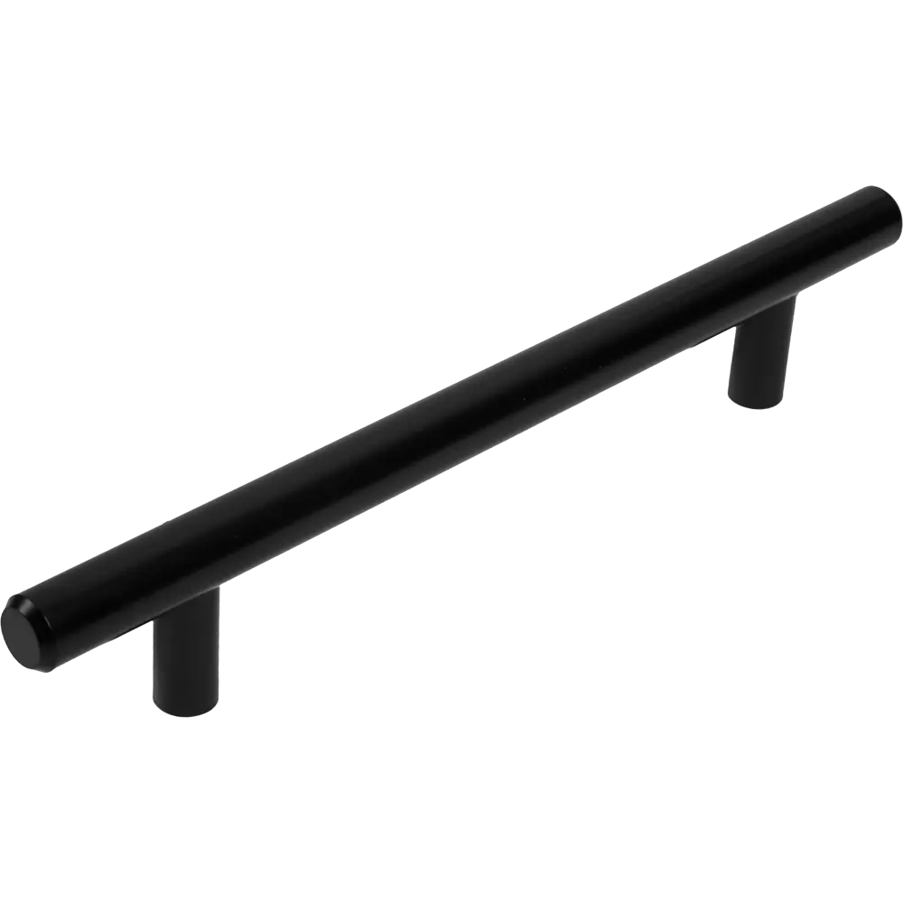 86923511 Ручка-рейлинг мебельная 8926 128 мм цвет матовый черный STLM-1005613 EDSON 