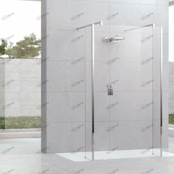 Novellini. Душевой уголок 115x90 см H5 с хромированным профилем KUADRA KUADFC1161K2XKUADHL301K