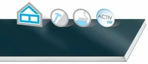 Saint-Gobain Gyproc Гипсокартон с добавками, покрытый алюминиевой фольгой Habito activ’air®