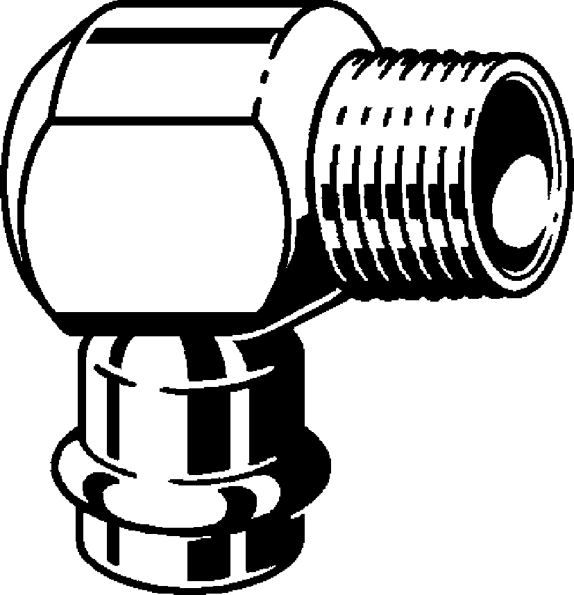 Viega Угольник переходной 90° Prestabo 1114.1 (704667) 704 667 - Вид №1