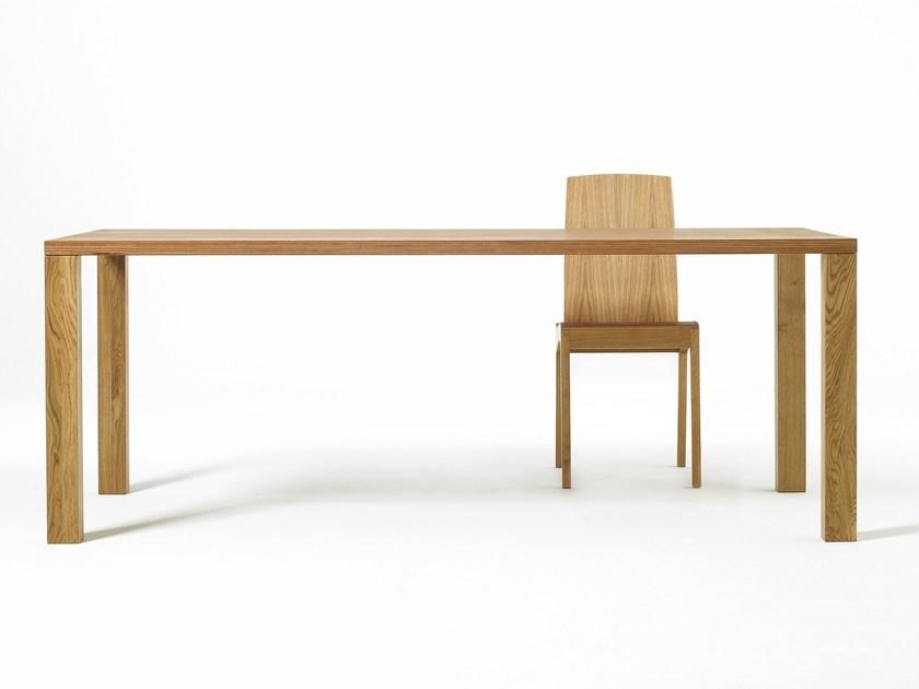 sixay furniture Прямоугольный деревянный обеденный стол sun-id-1479577 - Вид №1