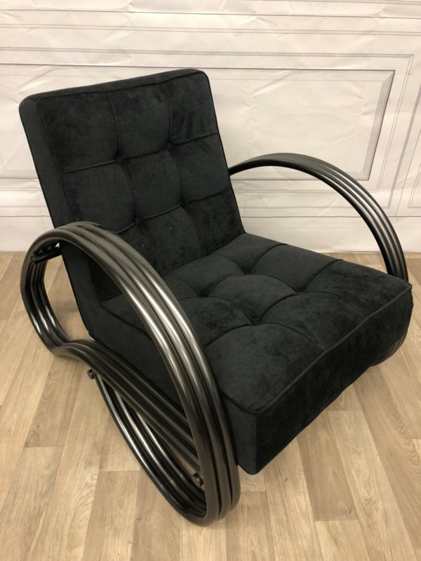 Кресло Domani от Eichholtz черное EICHHOLTZ ДИЗАЙНЕРСКИЕ, EICHHOLTZ 062280 Черный  - Вид №4