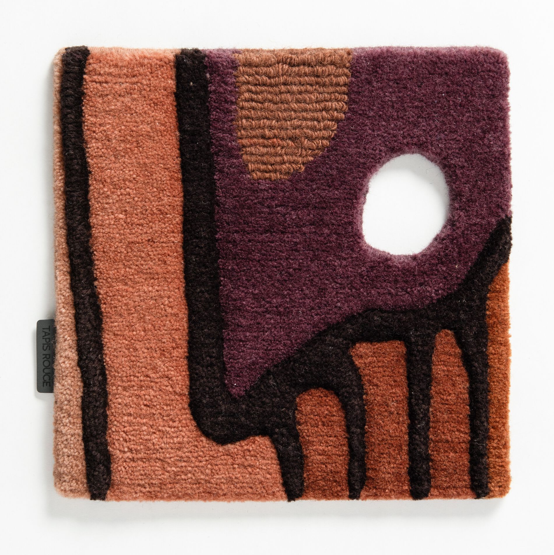 Изогнутый ковер ручной работы Tapis Rouge электрический ARCH-00149135 - Вид №1