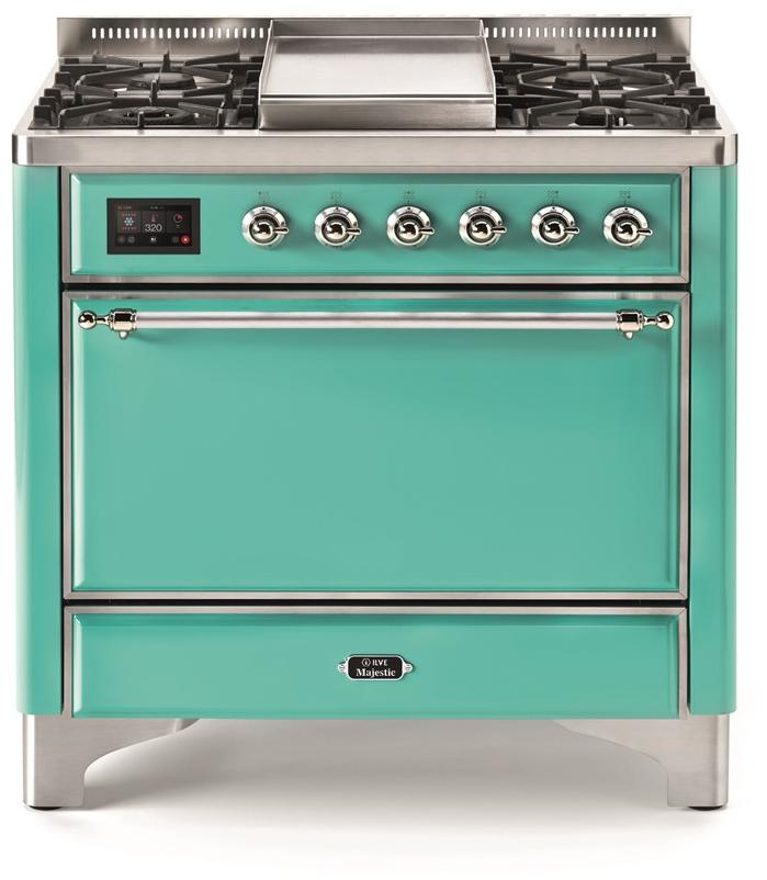 Ilve Отдельностоящая стальная кухня Majestic M09n Santreyd - Вид №6