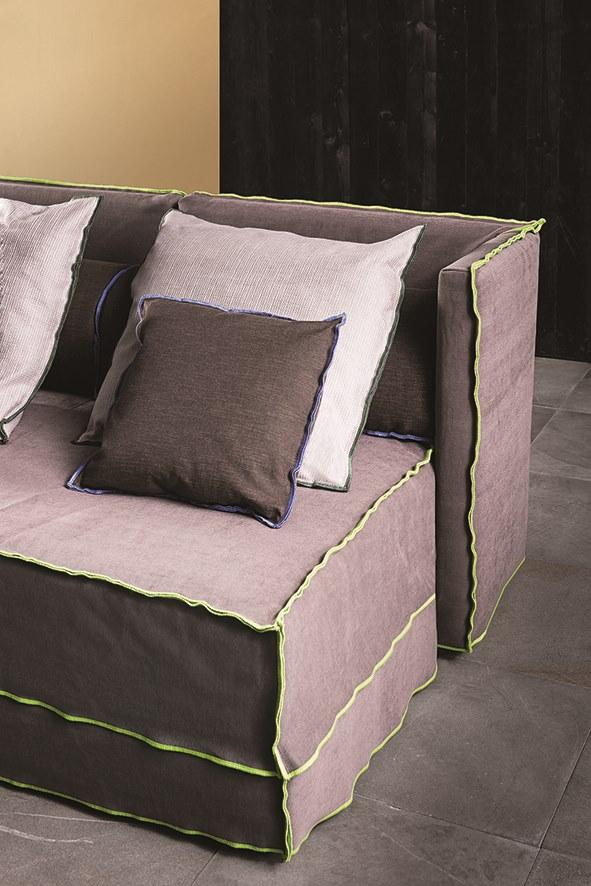 Vibieffe Диван-кровать со съемным чехлом из ткани sun-id-1442999 - Вид №3