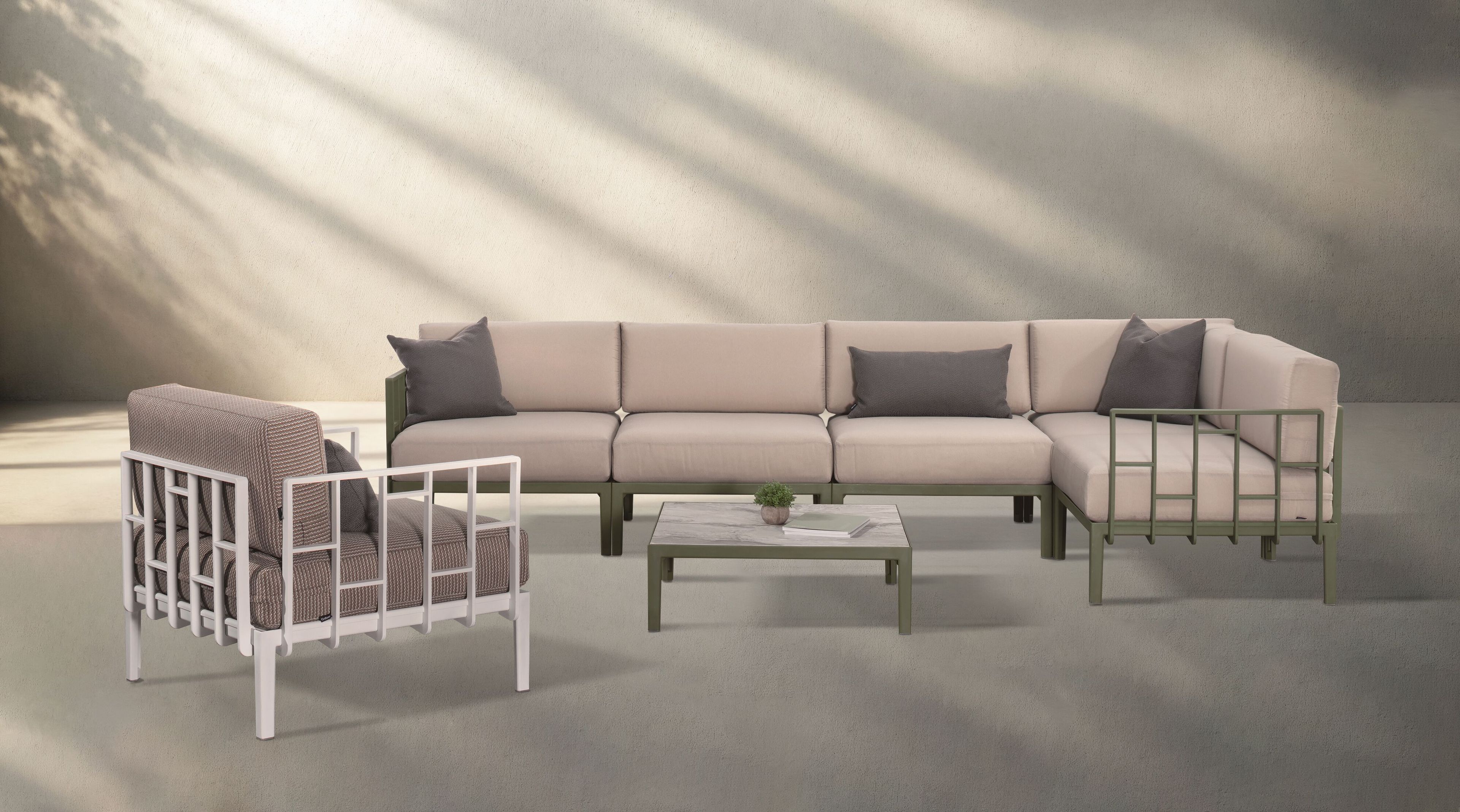 3-местный тканевый секционный диван GABER Enjoy ARCH-00077232 - Вид №4