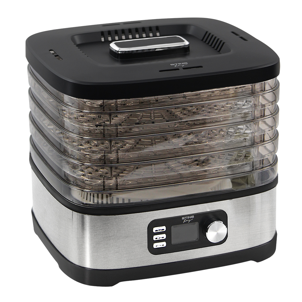 9162179 Сушилка для овощей и фруктов STINGRAY ST-FD728A черный STDN-0100462 - Вид №1