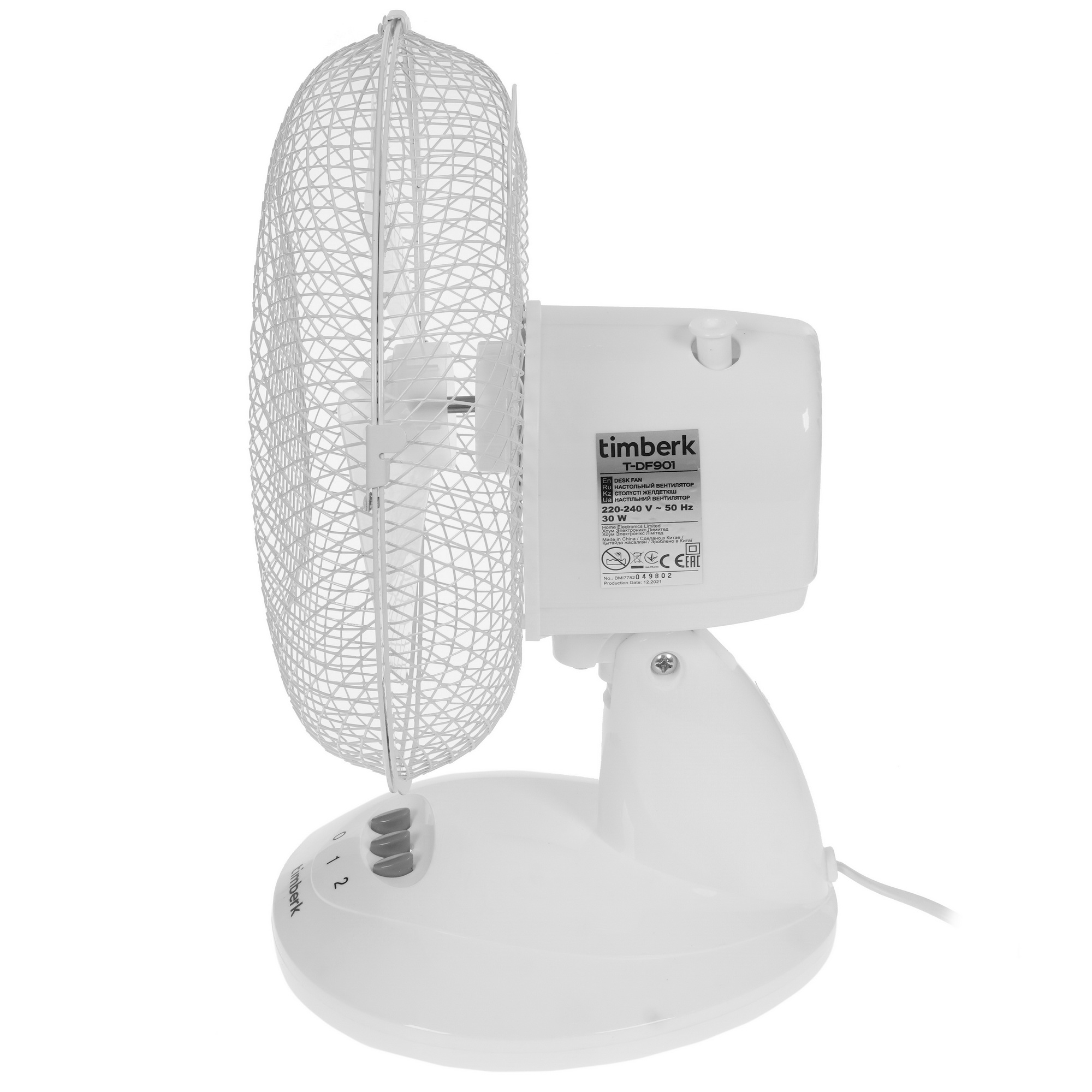 5352421 Вентилятор Timberk T-DF901  белый STDN-0141531 - Вид №2