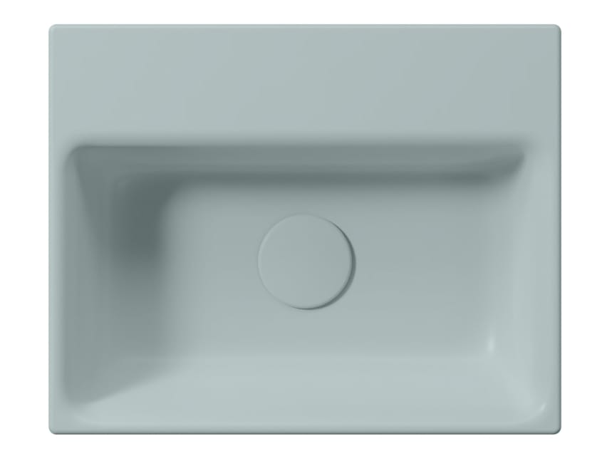 Керамическая прямоугольная подвесная встраиваемая раковина GSI ceramica Color Elements ARCH-00035552 - Вид №13