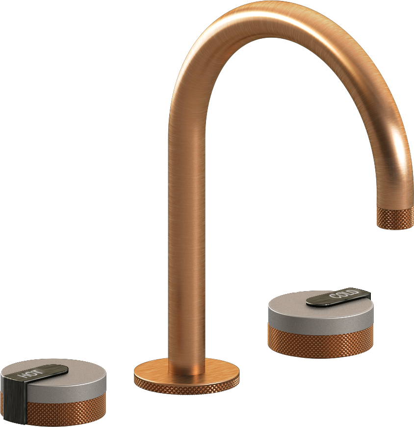 E-11512-R1SN-L1BOX-BRG Смеситель для умывальника на 3 отвертия GRAFF MOD+