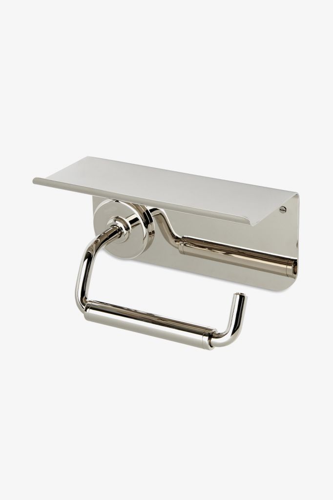 LDPH15 Держатель для бумаги на одну руку Ludlow Shinola Edition с полкой 8 5/8 " Waterworks 