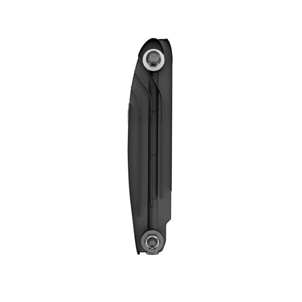 Радиатор секционный Royal Thermo Biliner 350/87 10 секций нижнее подключение биметалл черный 89391449 STLM-2150884 Отсутствует - Вид №2