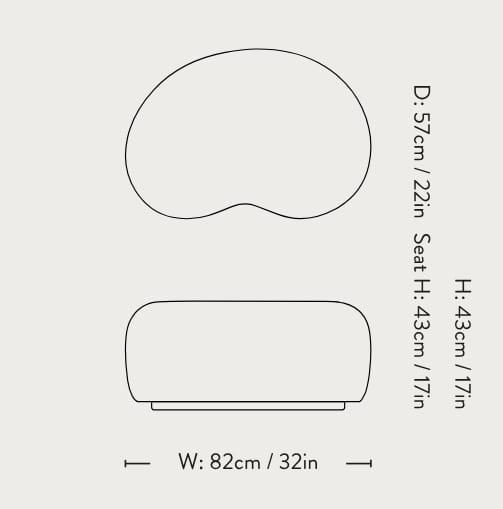 Ткань пуф &Tradition Margas ARCH-00113077 - Вид №2