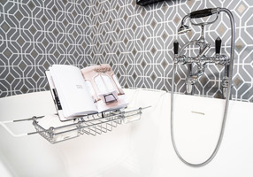 Gentry Home Trevor Вешалка для полотенец отдельно стоящая Unique Хром GH100120 - Вид №1