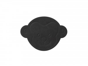 983392 NUPO black подстаканник ОБЕЗЬЯНКА диаметр 12 см, толщина 1,6 мм;LIND DNA