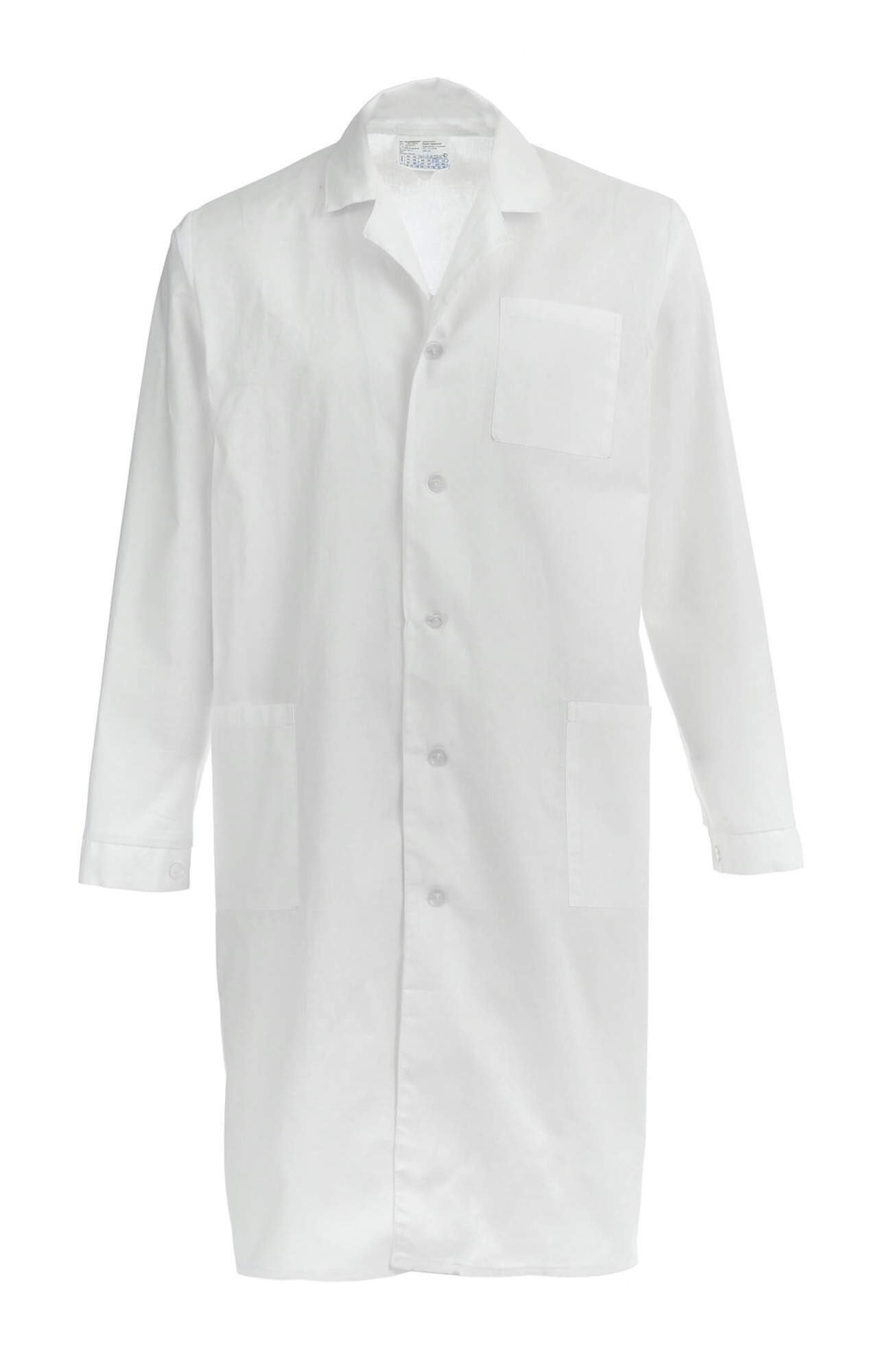 61728 Халат мужской белый  Медицинская одежда  размер 60-62/170-176 Спецодежда 