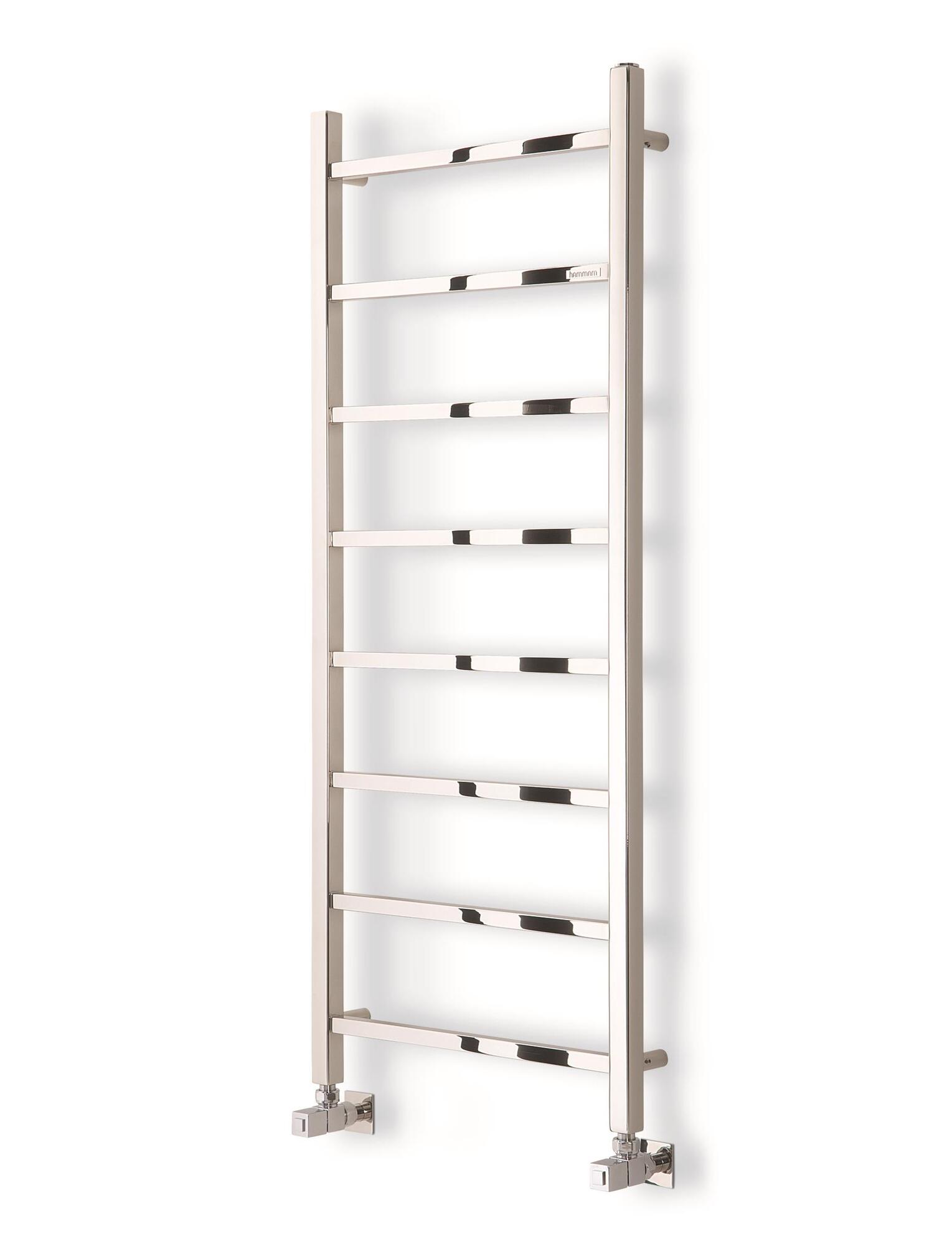 Полотенцесушитель Hammam DIVA Stainless steel  комбинированный; электрический или водяной Сталь  - Вид №14