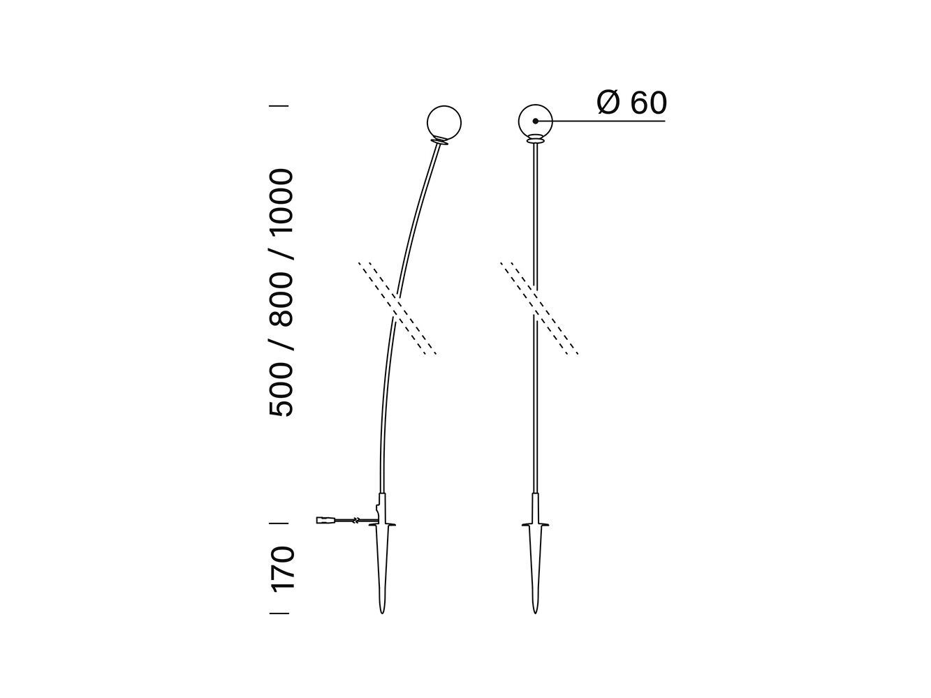 Светодиодный светильник из нержавеющей стали Platek Balina ARCH-00107202 - Вид №12