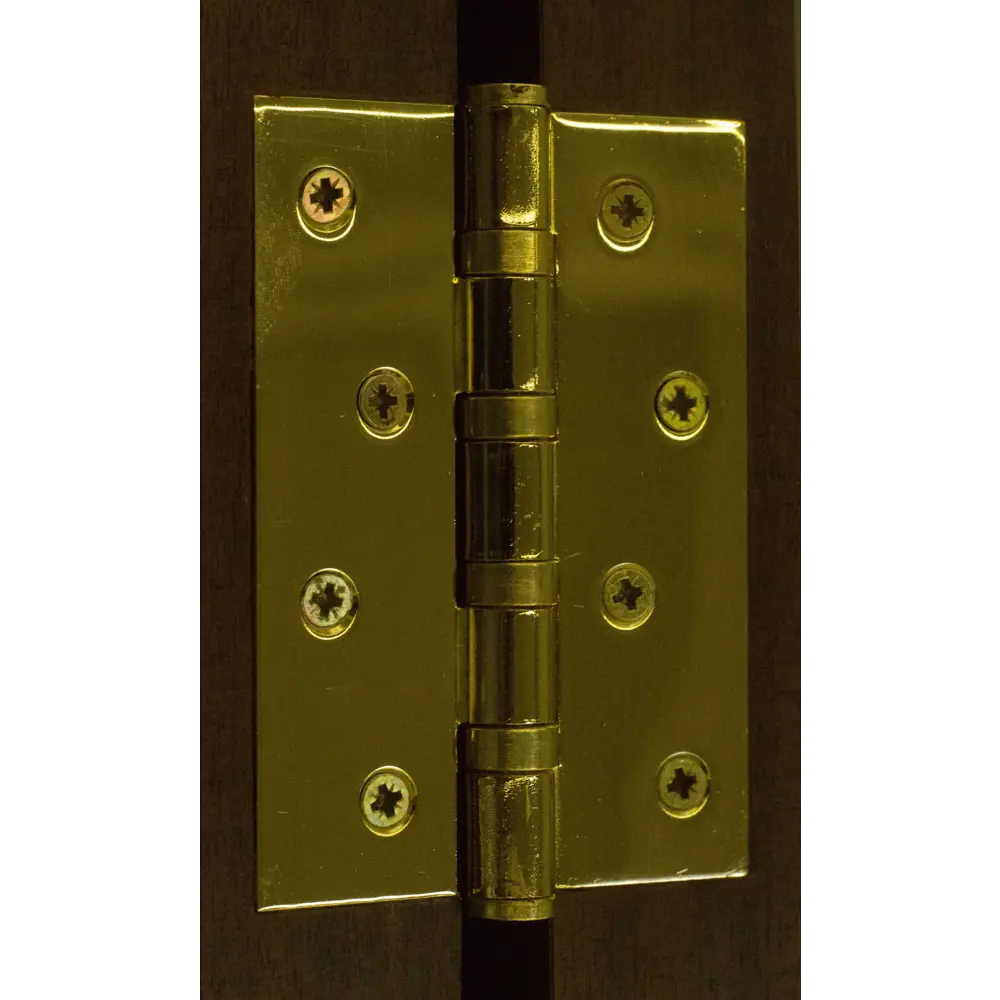 13965143 Петля универсальная Fuaro 4BB 100x75x2.5 мм сталь цвет латунь STLM-0004061  - Вид №4