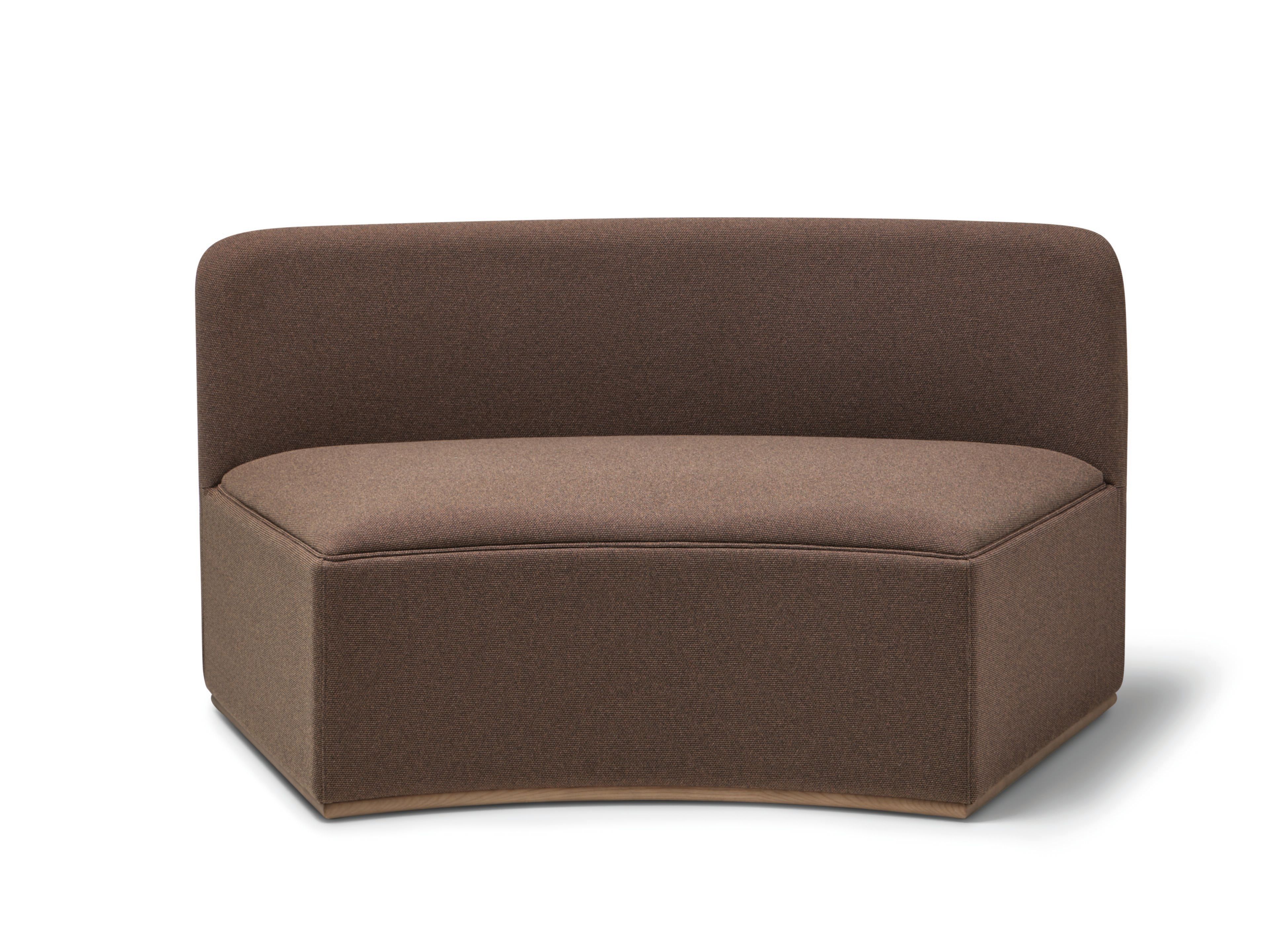 Тканевый изогнутый модульный диван Blasco&Vila Mant ARCH-00115909