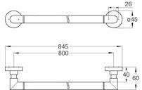 Emco Bad Вешалка для полотенец из металла Eposa sun-id-1375181 - Вид №2