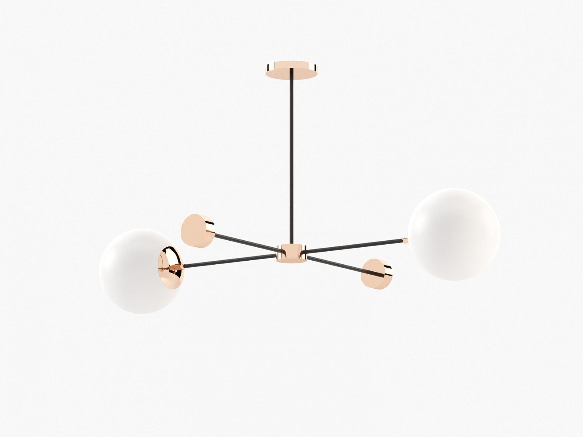 Подвесной светильник из нержавеющей стали и стекла Laskasas JANIS ARCH-00137299 - Вид №5