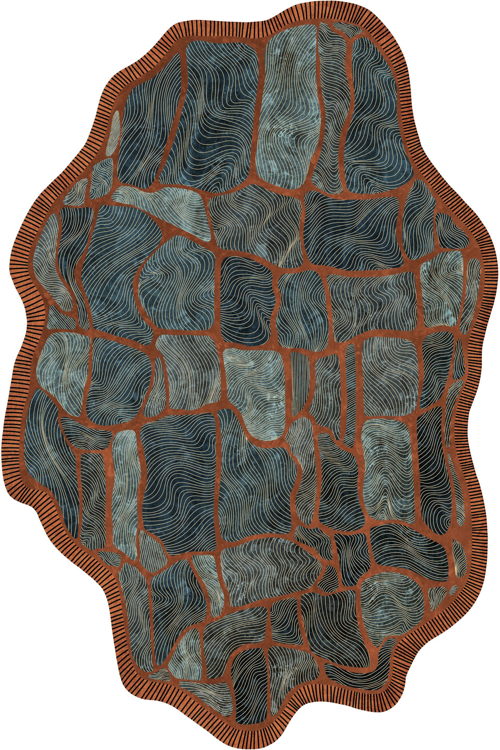 Узорный ковер Inkiostro Bianco Travelogue ARCH-00090686 - Вид №4