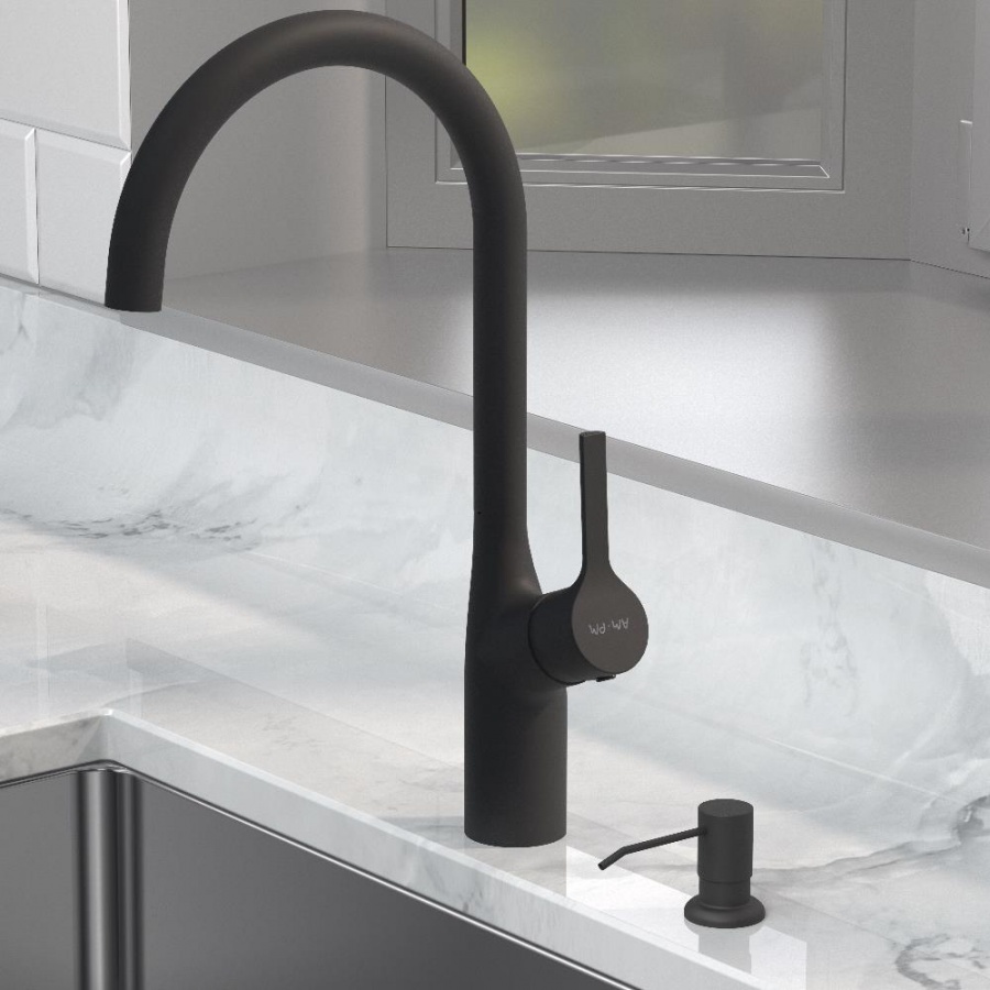 A8437122 кухонный диспенсер черный AM.PM X-Joy 