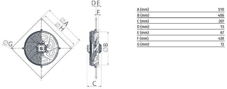Vortice Спиральный аспиратор Vorticel a-e 42261 - Вид №2