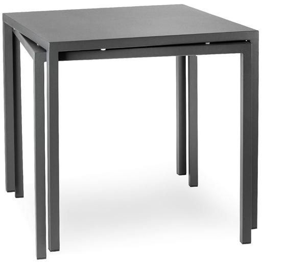 Mara Садовый стол из металла квадратный  222  - Вид №6