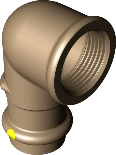 345 822 Модель 2614.2 Трубопроводные системы  Profipress G  Переходники/​переходные угольники Santreyd  - Вид №2