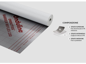 Усиленный отражающий пароизоляционный экран