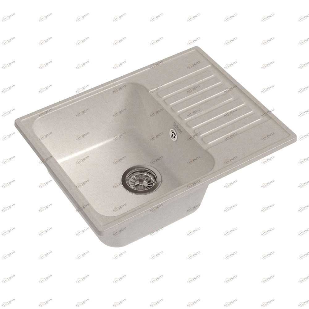 RQ89 белый Мойка кухонная прямоугольная Raiber 