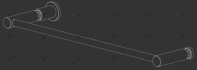 Ceadesign Ручка для душевого бокса из нержавеющей стали с ручкой Stem - accessori Ste 33