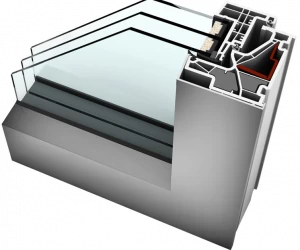 INTERNORM Italia Окна из алюминия и пвх с тройным остеклением