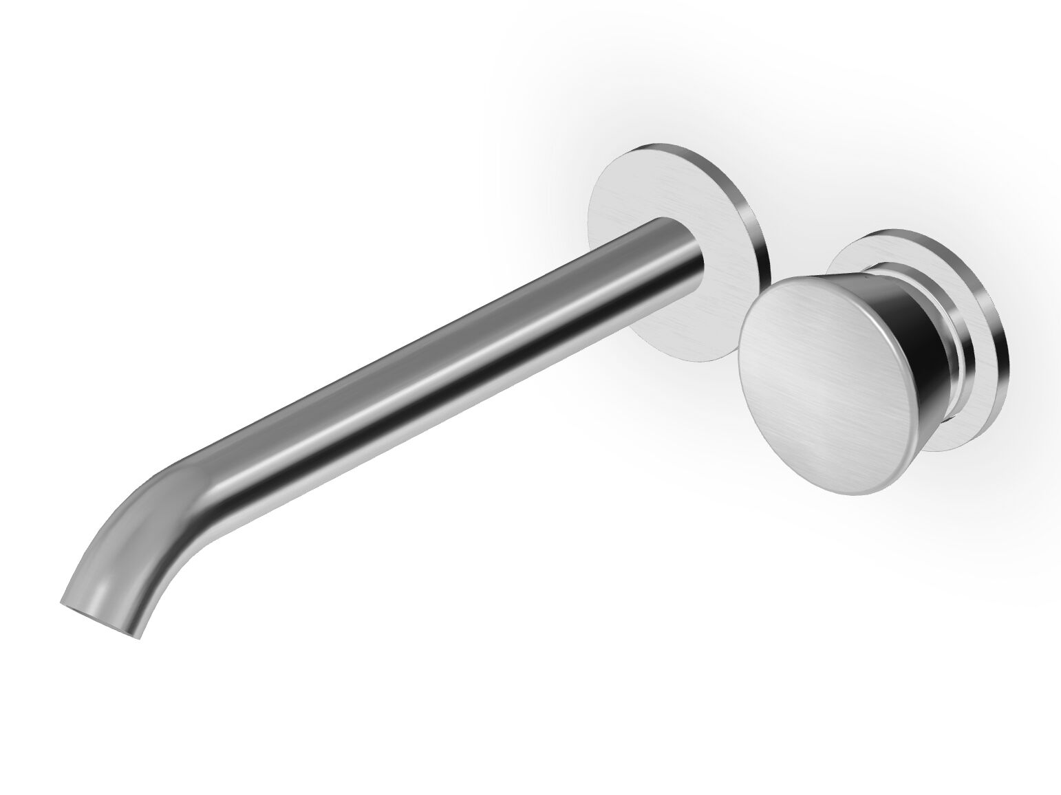 Однорычажный смеситель для раковины из нержавеющей стали Zucchetti Sablier ARCH-00009805 - Вид №1