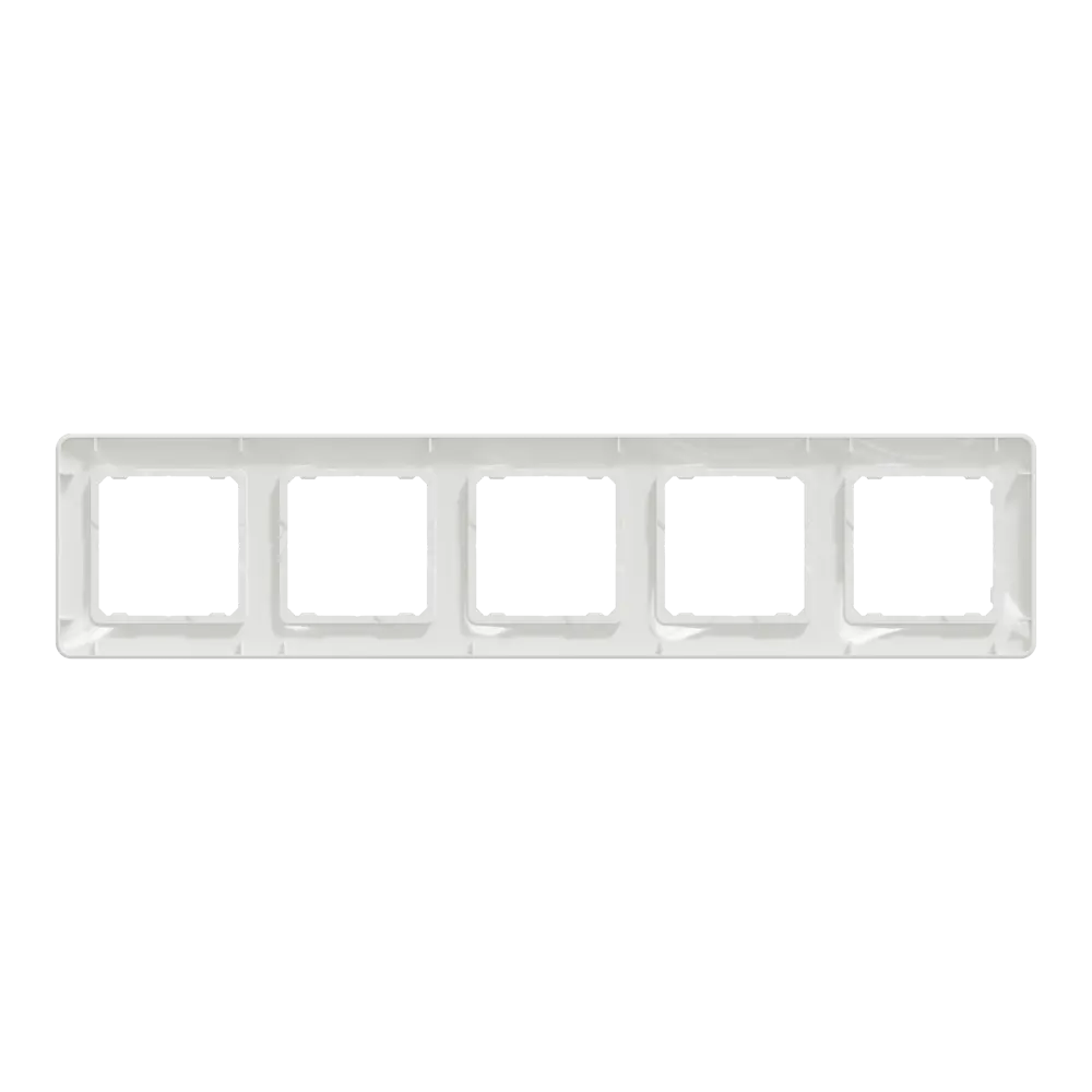 Рамка для розеток и выключателей Systeme Electric Sedna Design 5 постов, цвет белый 84828266 STLM-2170616 - Вид №2