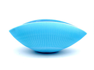 Синие центральные элементы из муранского стекла