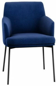 Tacchini Стул из ткани с подлокотниками Montevideo