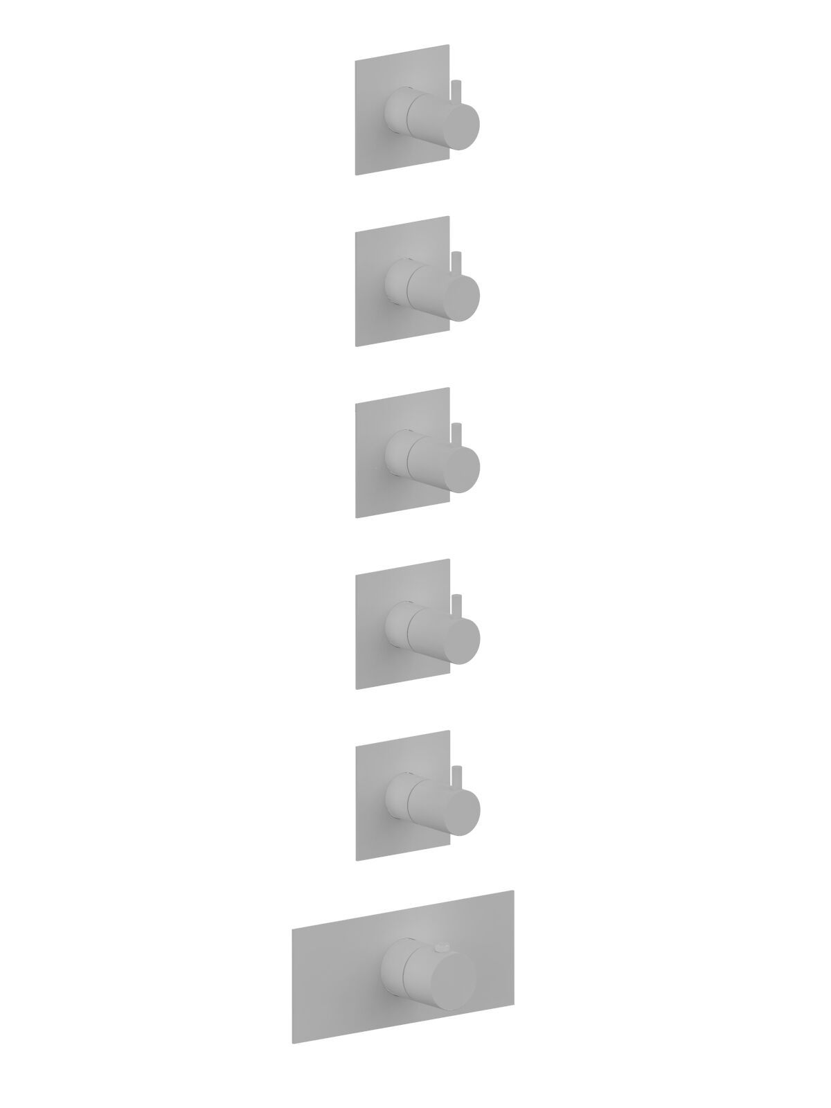 Термостатический смеситель для душа с 6 отверстиями Rubinetterie Frattini отдельная эстетика ARCH-00027128 - Вид №6