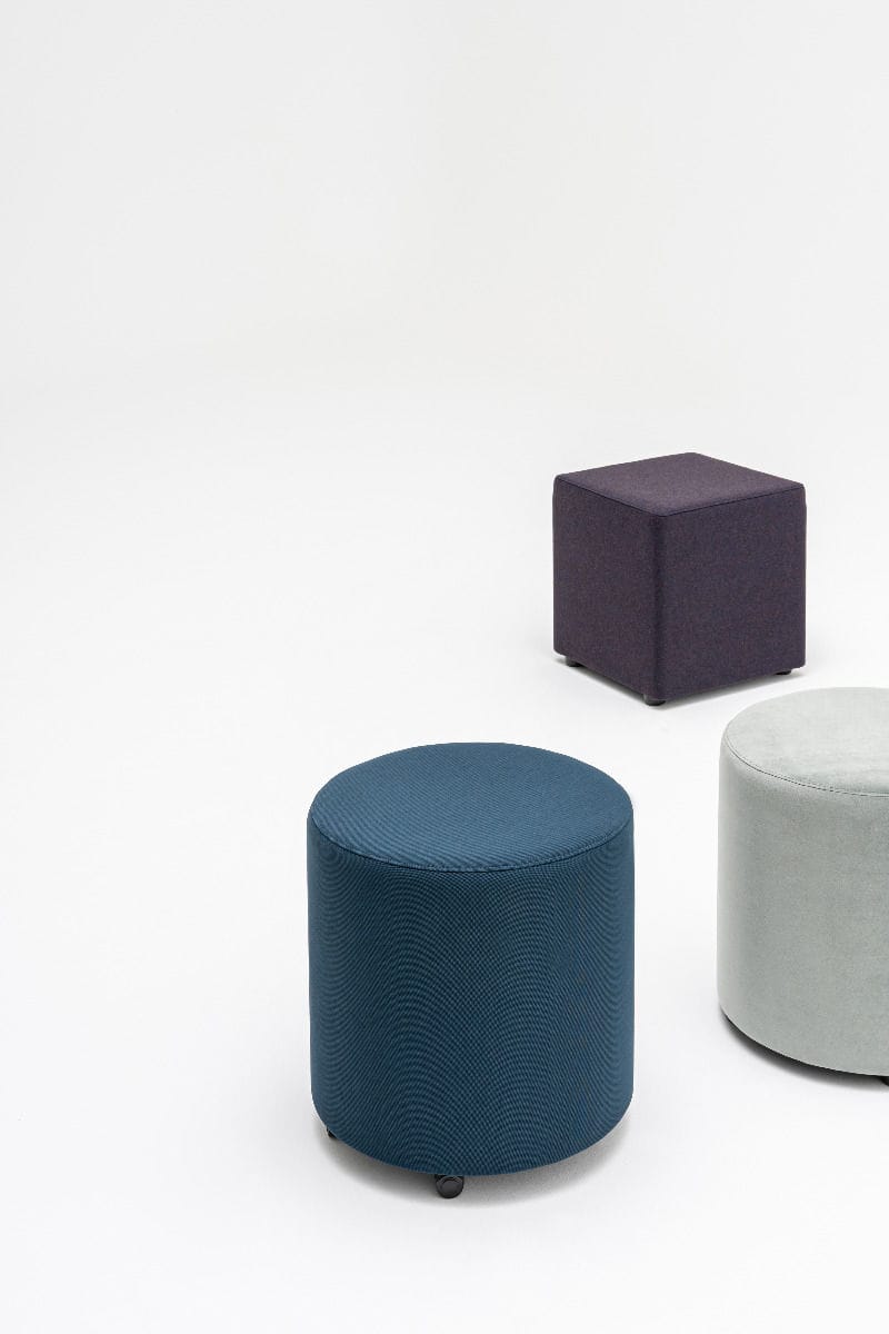 Круглый пуф из ткани MDD Mix ARCH-00032658 - Вид №2