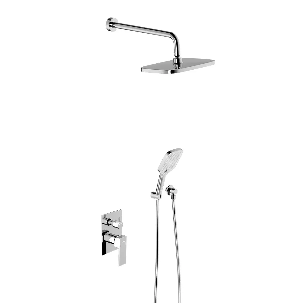 Душевая система Damixa Elm 921520000LM скрытого монтажа цвет хром STLM-2029928 - Вид №1