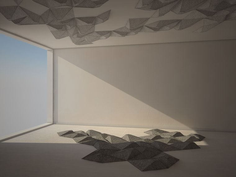 Акустическая стеновая панель из шерсти smarin Les Angles ARCH-00003501 - Вид №1